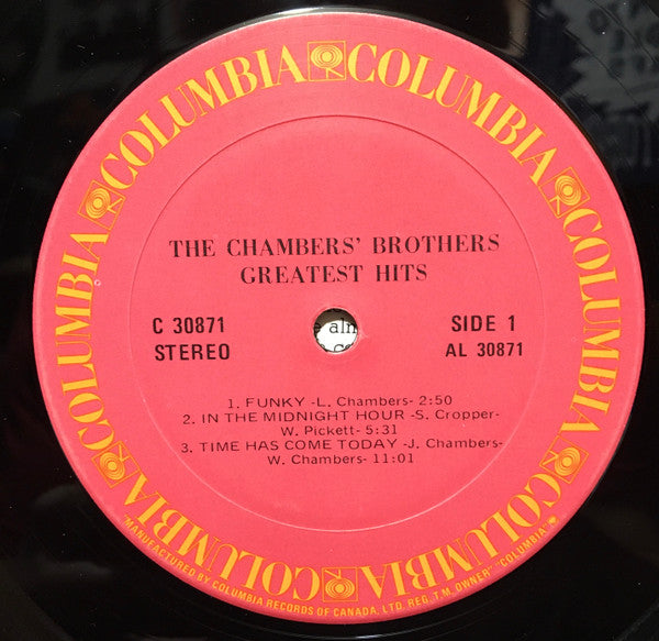 The Chambers Brothers - The Chambers Brothers' Greatest Hits