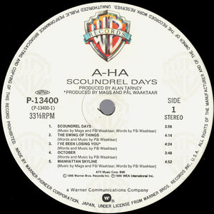 a-ha - Scoundrel Days
