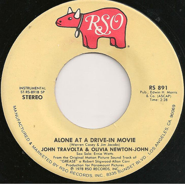 John Travolta - You're The One That I Want / Alone At A Drive-In Movie