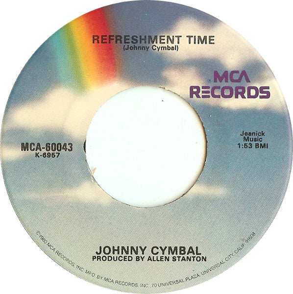 Johnny Cymbal - Mr. Bass Man / Refreshment Time -