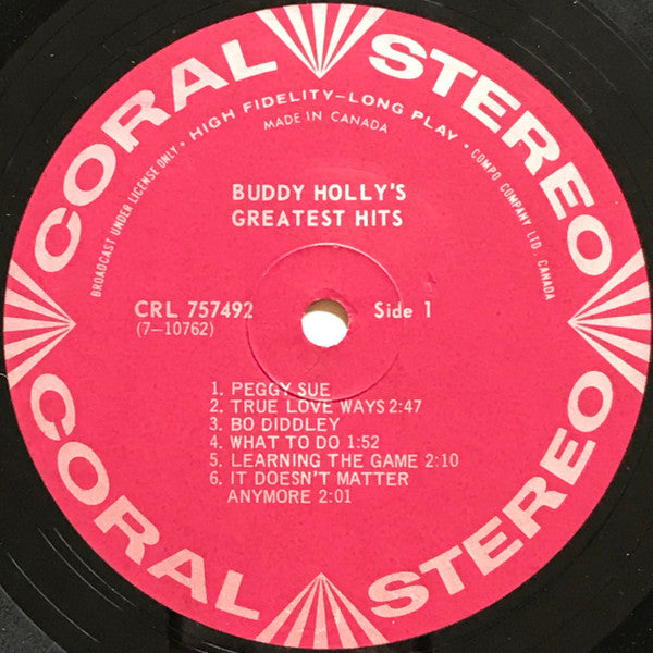 Buddy Holly - Buddy Holly's Greatest Hits
