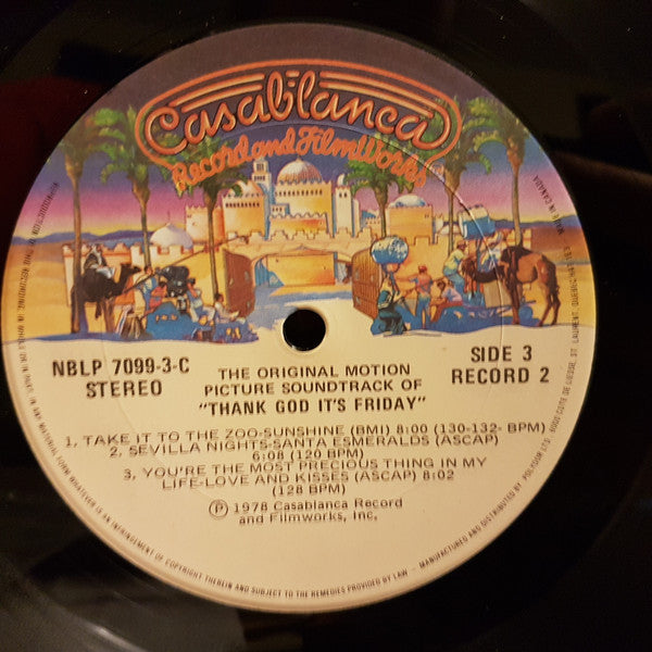 Various - Thank God It's Friday (The Original Motion Picture Soundtrack)