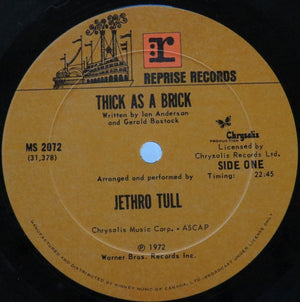 Jethro Tull - Thick As A Brick