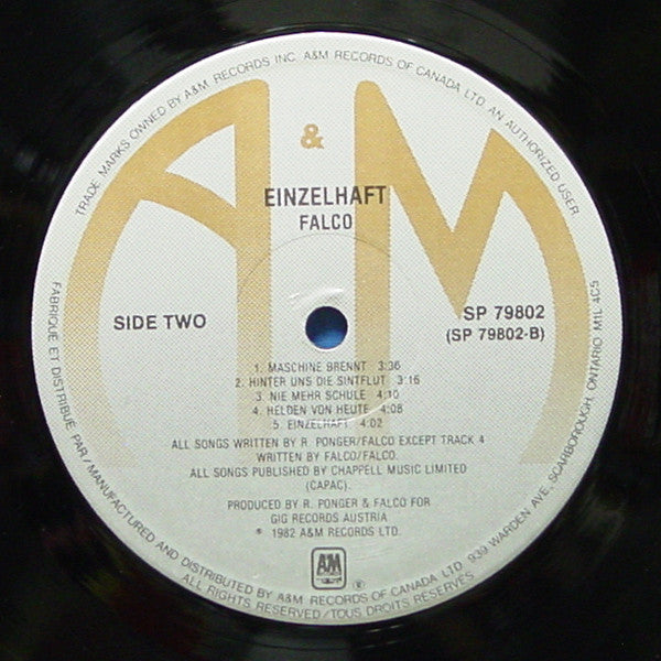 Falco - Einzelhaft