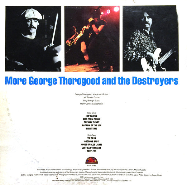George Thorogood & The Destroyers - More George Thorogood And The Destroyers - 1980