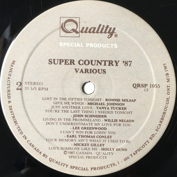 Various - Super Country '87