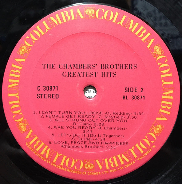 The Chambers Brothers - The Chambers Brothers' Greatest Hits