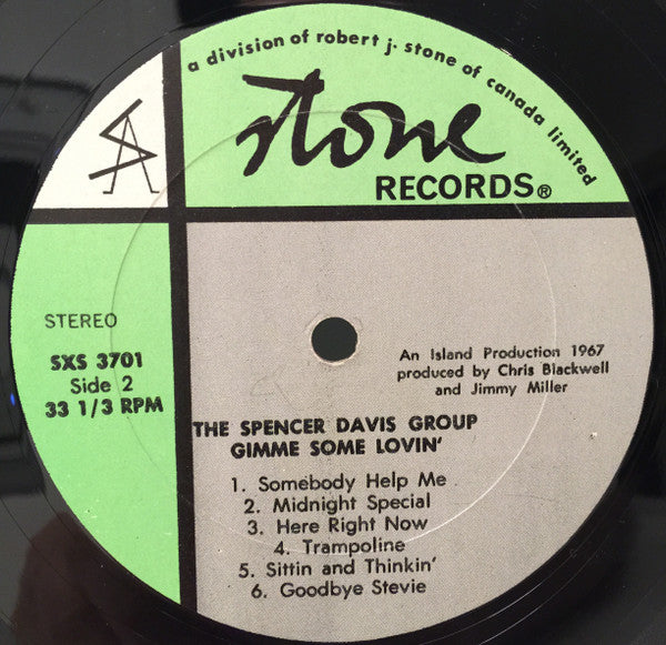 Spencer Davis Group, The - Gimme Some Lovin' - 1967