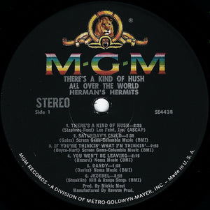 Herman's Hermits - There's A Kind Of Hush All Over The World