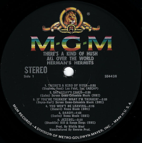 Herman's Hermits - There's A Kind Of Hush All Over The World