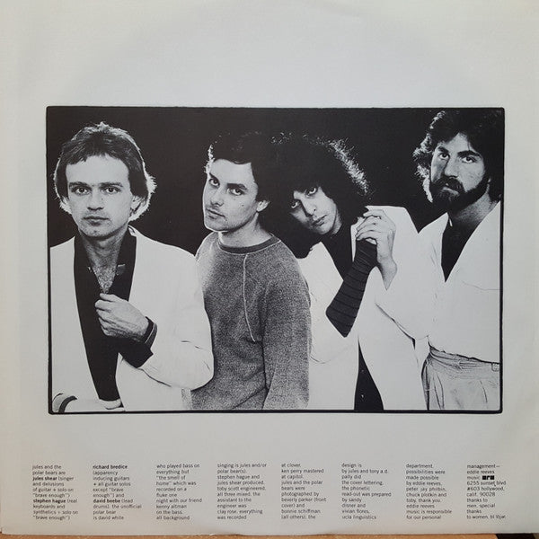 Jules And The Polar Bears - fǝnĕtĭks (Phonetics) - 1979