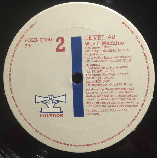 Level 42 - World Machine