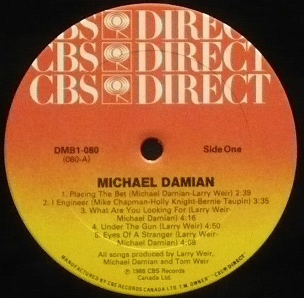 Michael Damian - Michael Damian - 1986