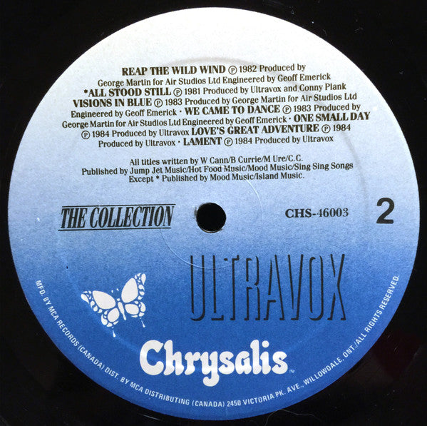 Ultravox - The Collection - 1984