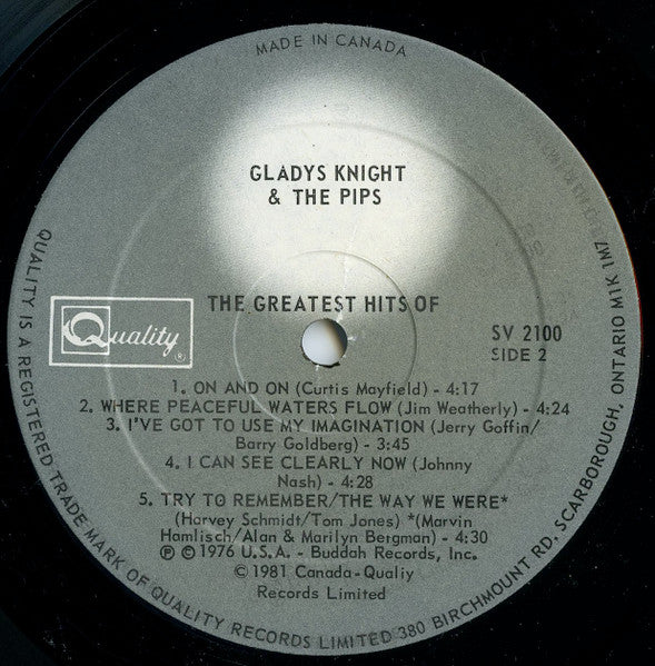 Gladys Knight And The Pips - Greatest Hits