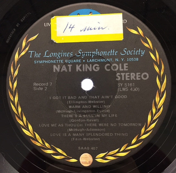 Nat King Cole - A Many Splendored Thing -