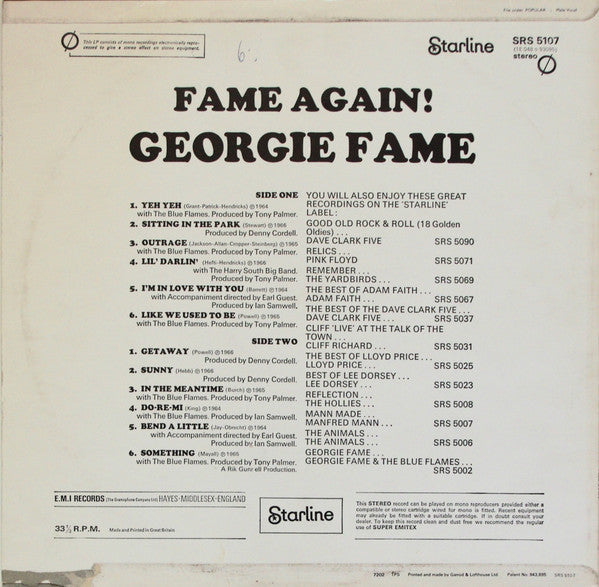 Georgie Fame - Fame Again!