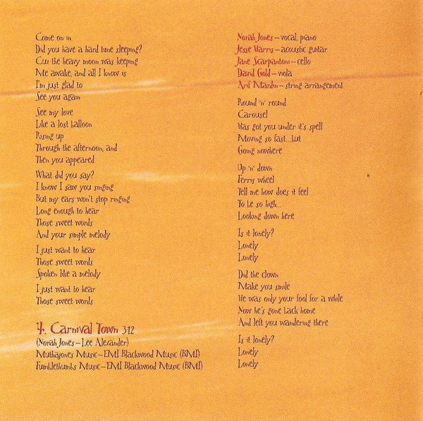 Norah Jones - Feels Like Home (CD) - 2004