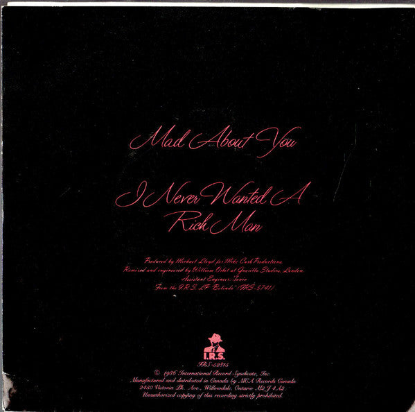 Belinda Carlisle - Mad About You - 1986