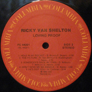 Ricky Van Shelton - Loving Proof - 1988