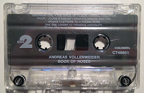 Andreas Vollenweider - Book Of Roses (Sixteen Episodes / Four Chapters) - 1992