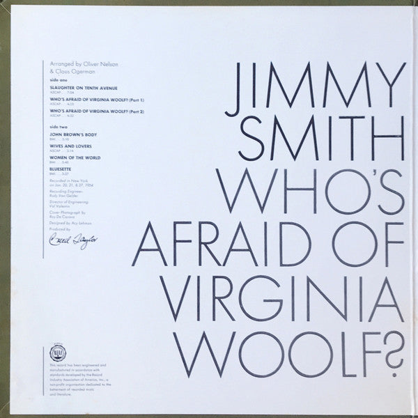 Jimmy Smith - Who's Afraid Of Virginia Woolf? - 1964