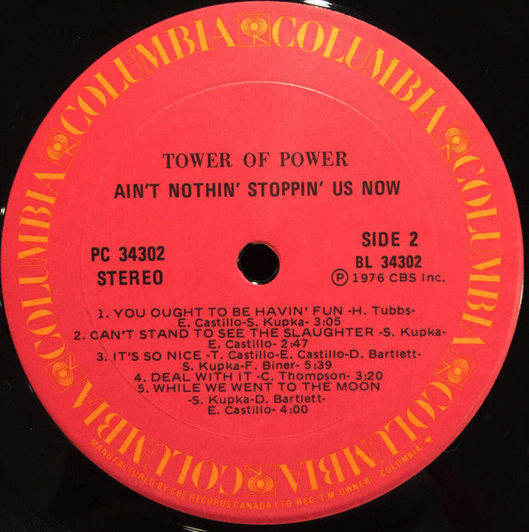 Tower Of Power - Ain't Nothin' Stoppin' Us Now - 1976