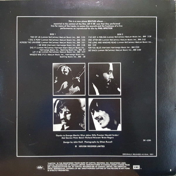 The Beatles - Let It Be