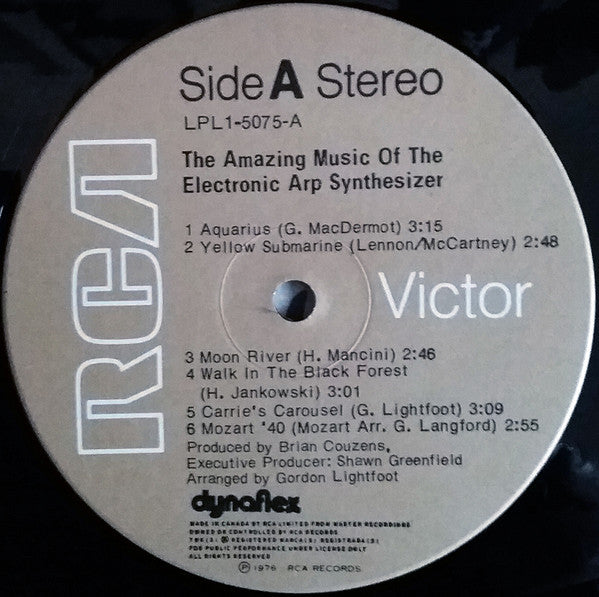 Gordon Langford - The Amazing Music Of The Electronic Arp Synthesizer - 1976