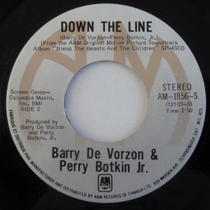 Barry De Vorzon And Perry Botkin Jr. - Nadia's Theme / Down The Line - 1976