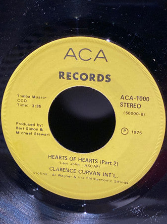 Clarence Curvan - Hearts Of Hearts