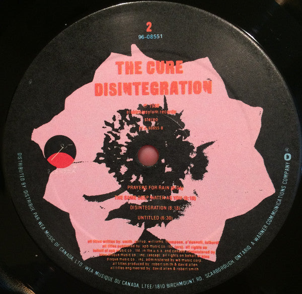 Cure, The - Disintegration - 1989