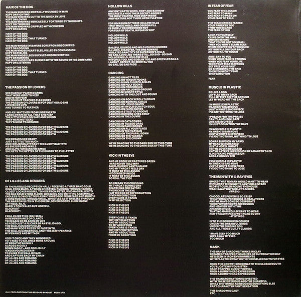 Bauhaus - Mask - 1981
