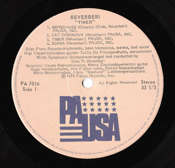 Gian Piero Reverberi - Timer