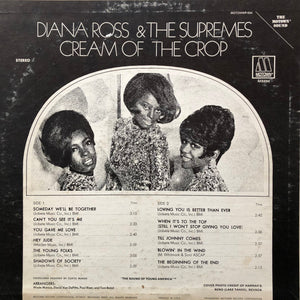 Diana Ross & The Supremes - Cream Of The Crop Vinyl Record