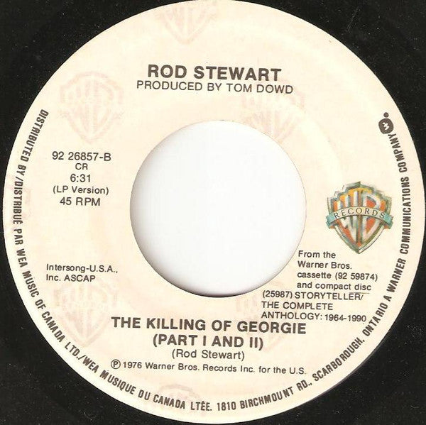 Rod Stewart - Downtown Train - 1990