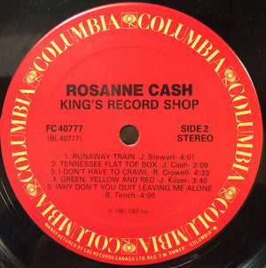 Rosanne Cash - King's Record Shop - 1987