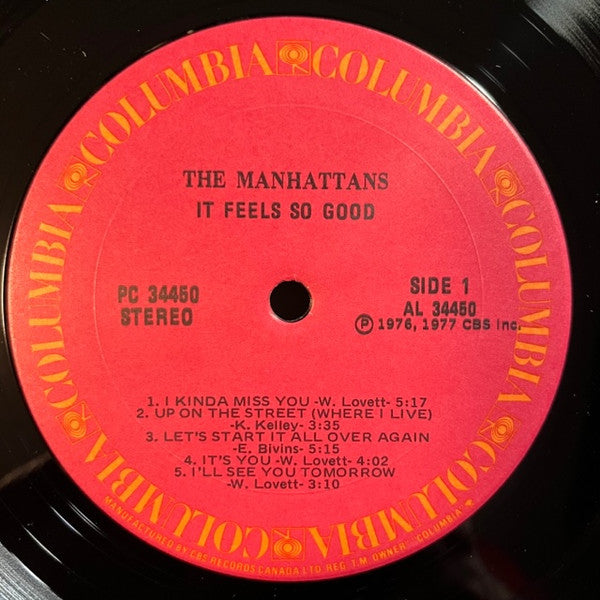 Manhattans - It Feels So Good - 1977