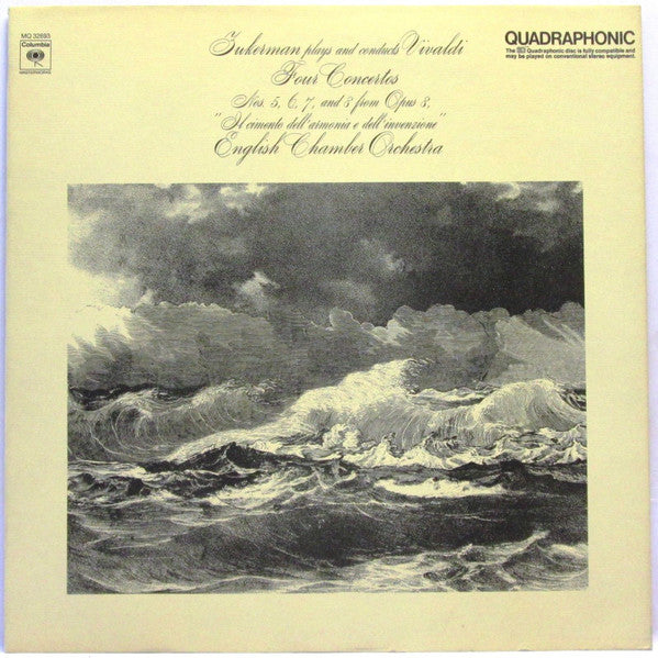 Antonio Vivaldi, Pinchas Zukerman, English Chamber Orchestra - Zukerman Plays And Conducts Vivaldi - 1974