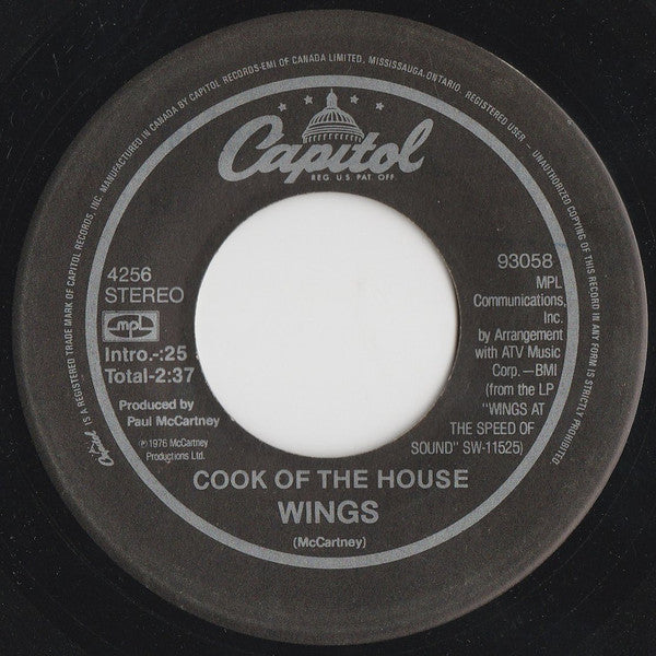Wings - Silly Love Songs - 1976