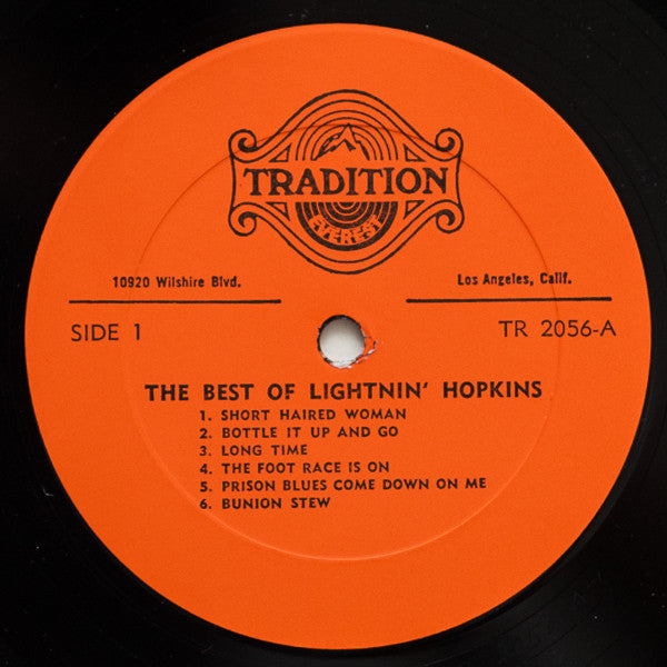Lightnin' Hopkins - The Best Of Lightnin' Hopkins - 1974
