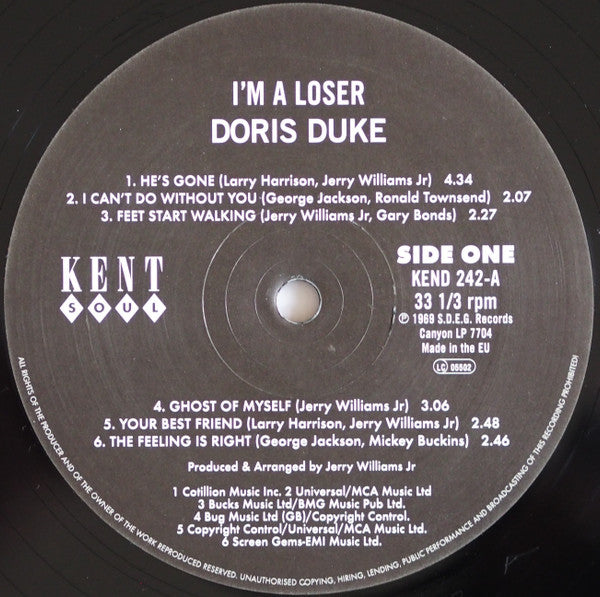 Doris Duke - I'm A Loser - 2010