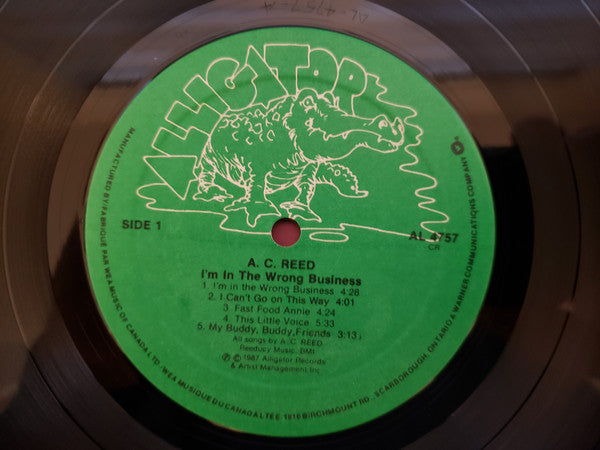 A.C. Reed - I'm In The Wrong Business - 1987
