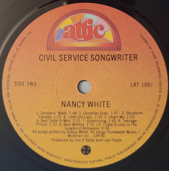 Nancy White - Civil Service Songwriter - 1978