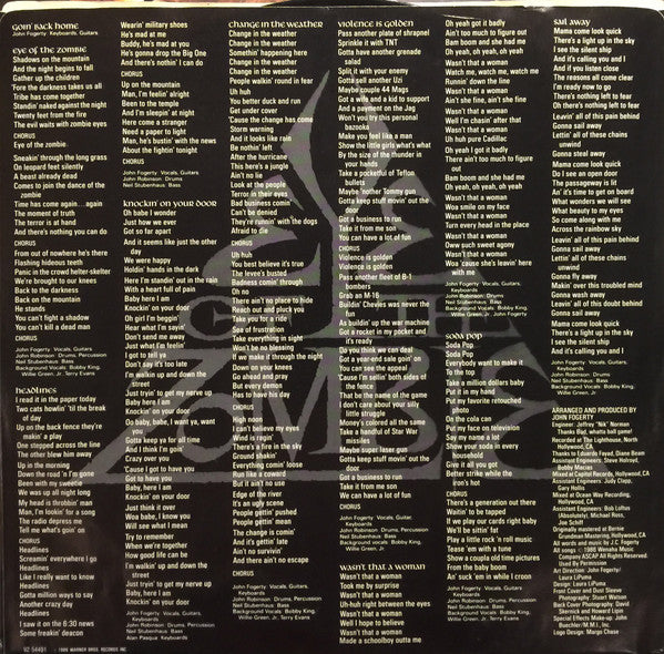 John Fogerty - Eye Of The Zombie - 1986