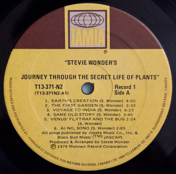 Stevie Wonder - Journey Through The Secret Life Of Plants - 1979