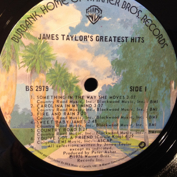 James Taylor (2) - James Taylor's Greatest Hits