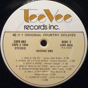 Various - 40 #1 Original Country Goldies