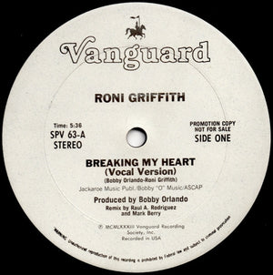 Roni Griffith - Breaking My Heart - 1983