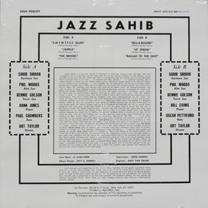 Sahib Shihab - Jazz Sahib -